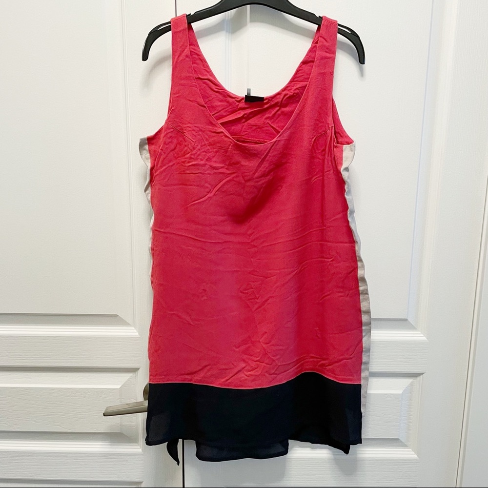 SPARKLE & FADE Colorblock Tank Dress